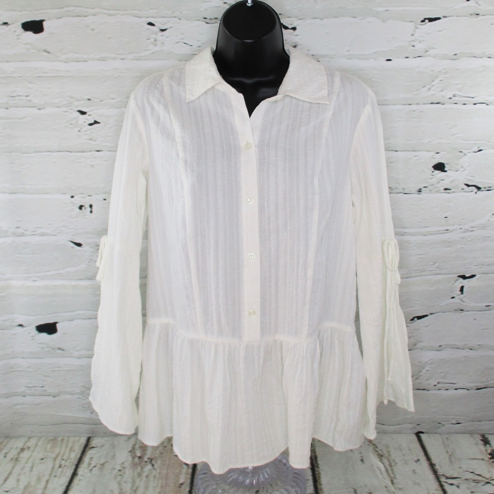 Style & Co Boho Peplum Top